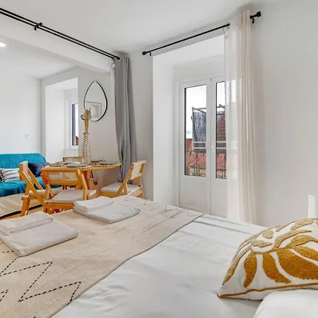 아파트 Cosy 1br Tejo View W Ac | By Airnest